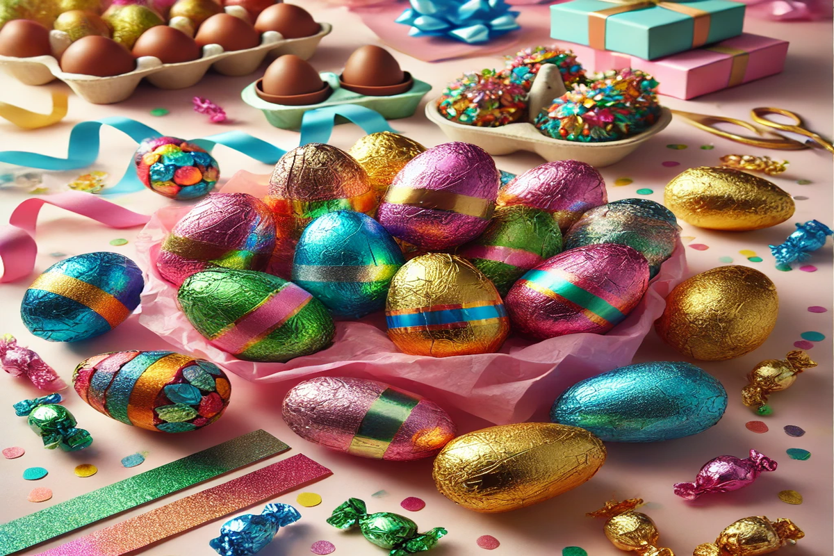 Riciclare carta delle Uova di Pasqua