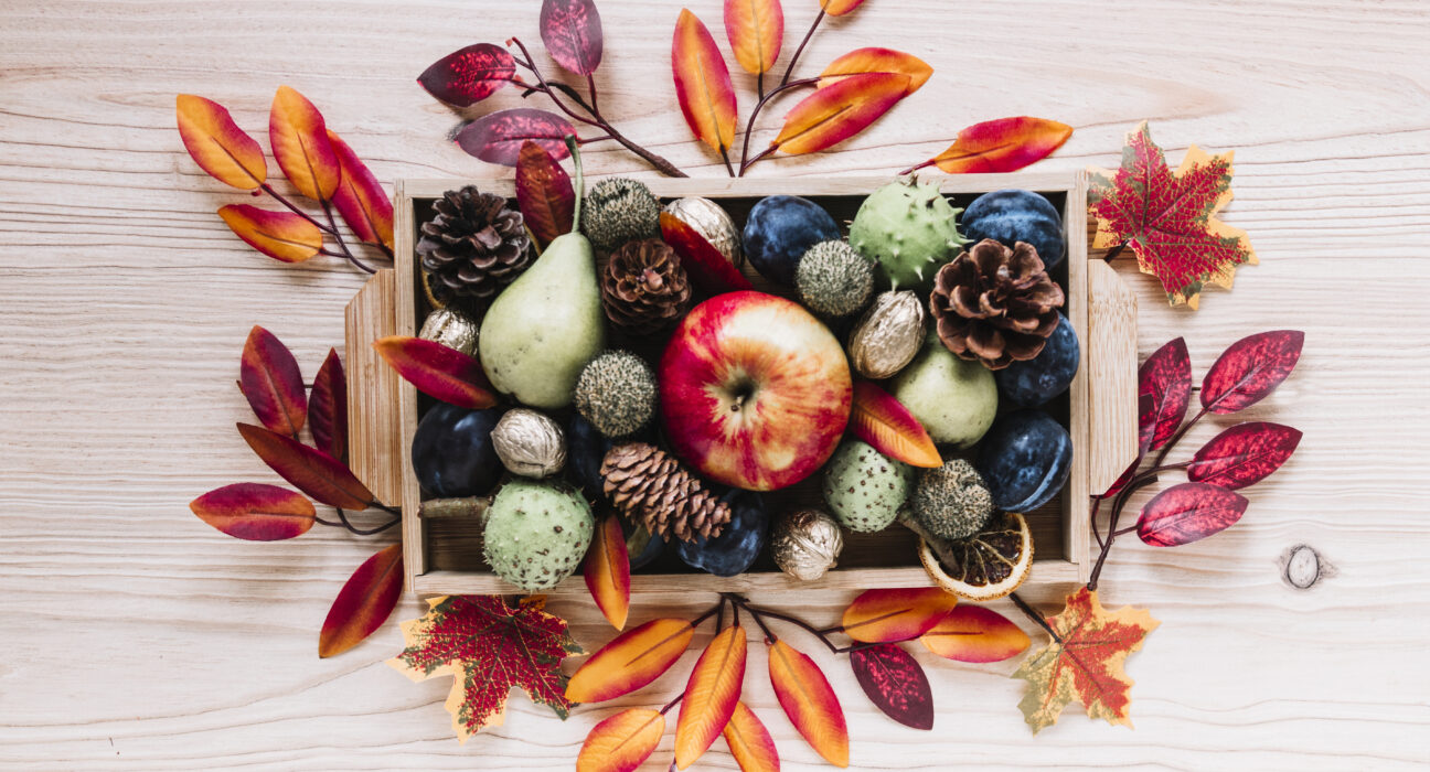 Frutti d’autunno in cucina: pulizia e conservazione di frutta e verdura
