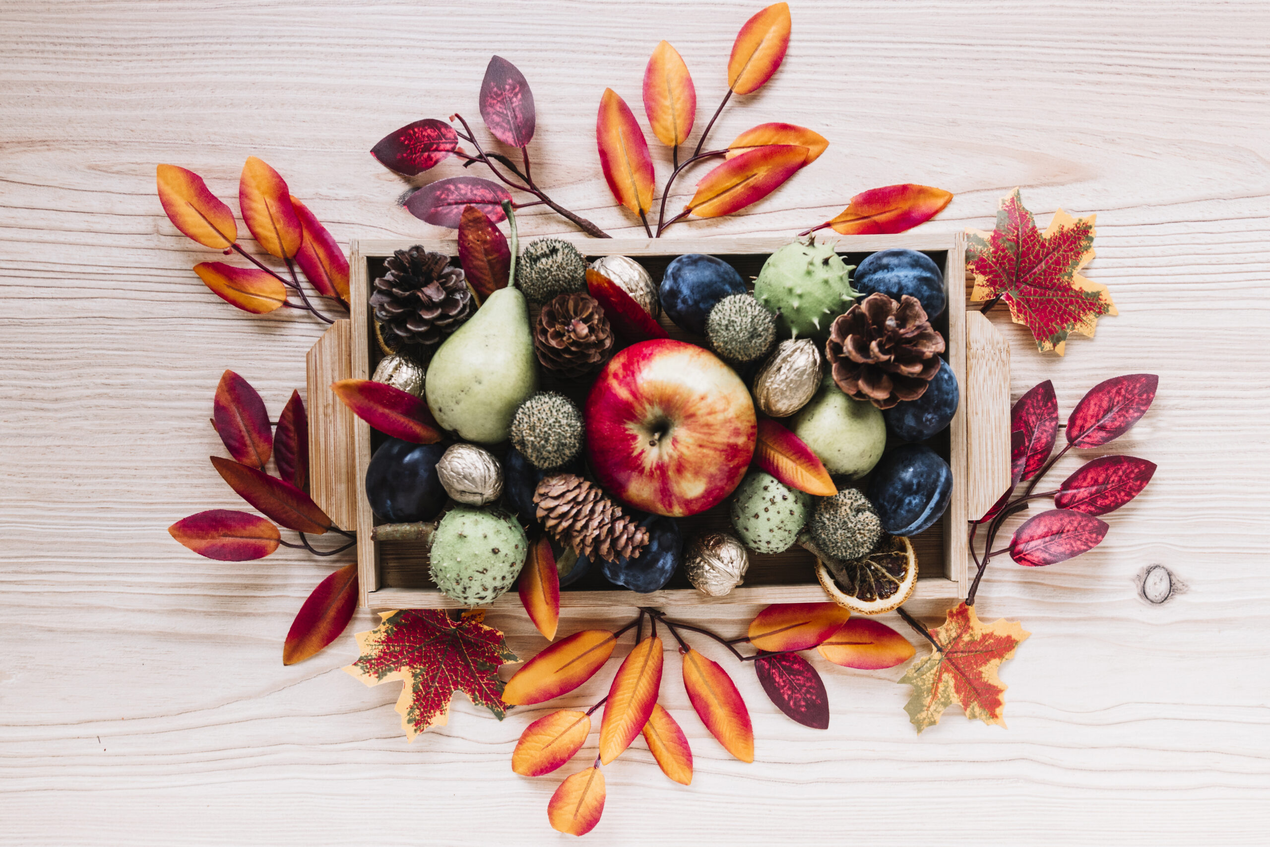 Frutti d’autunno in cucina: pulizia e conservazione di frutta e verdura